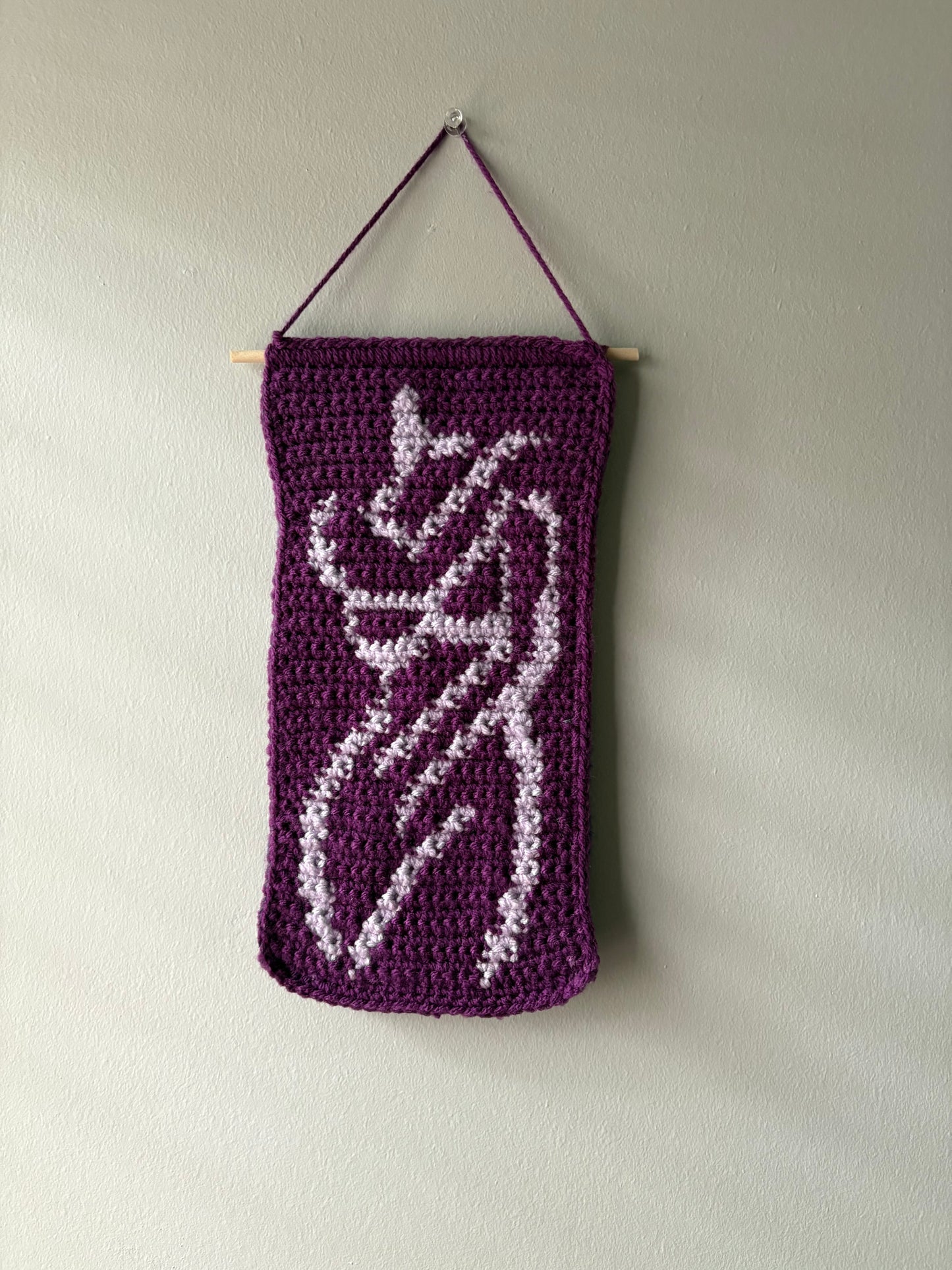 Lady Crochet Tapestry