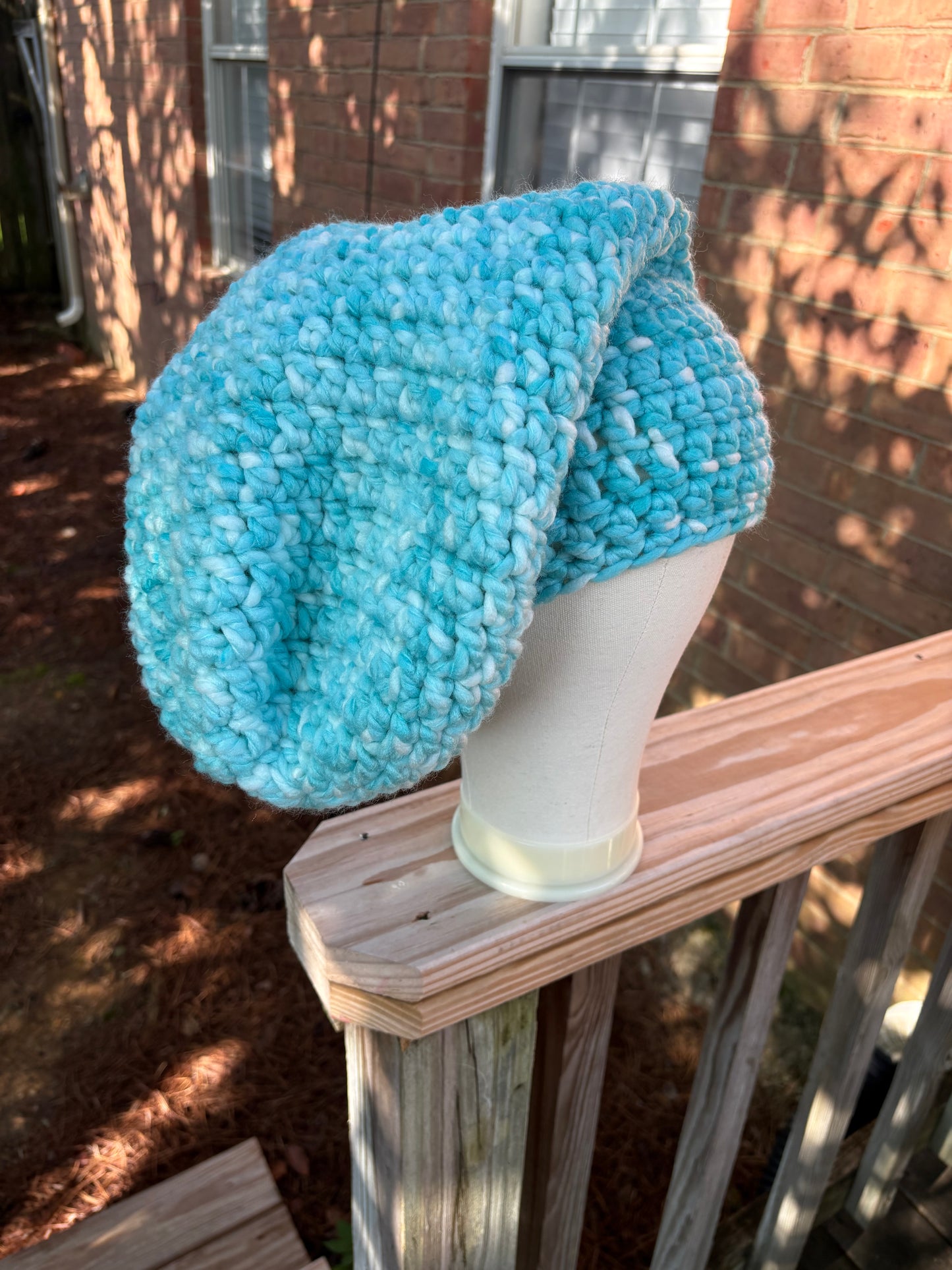 Cloudy Large Chunky Slouchy Beanie