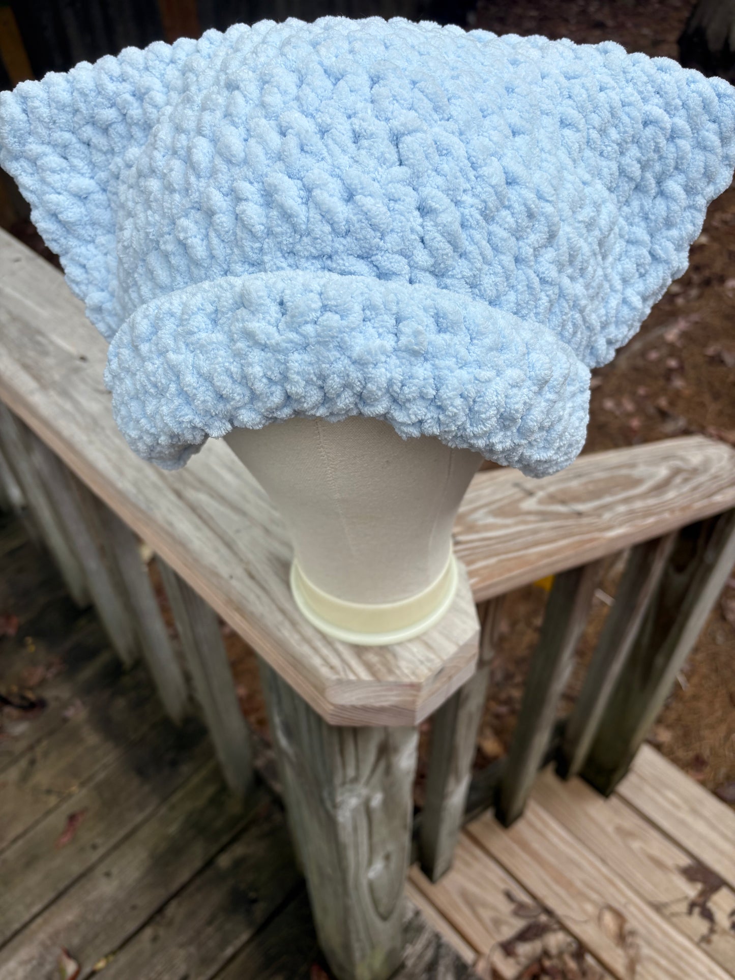 Skye Cat Ear Chunky Beanie