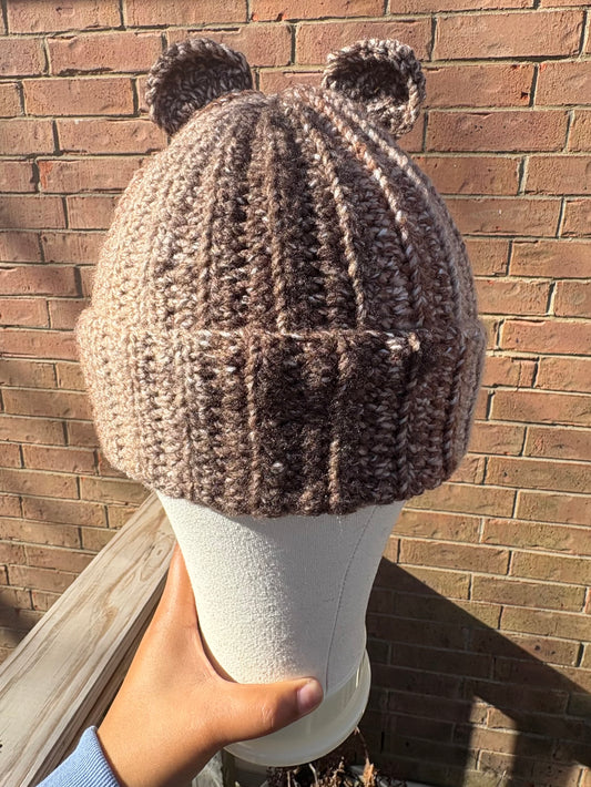 Teddy Ripple Beanie