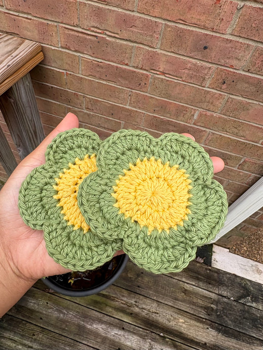 Daisy Flower Coaster