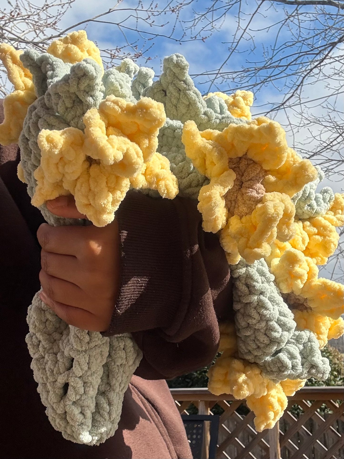 Sunflower Bouquet Blanket