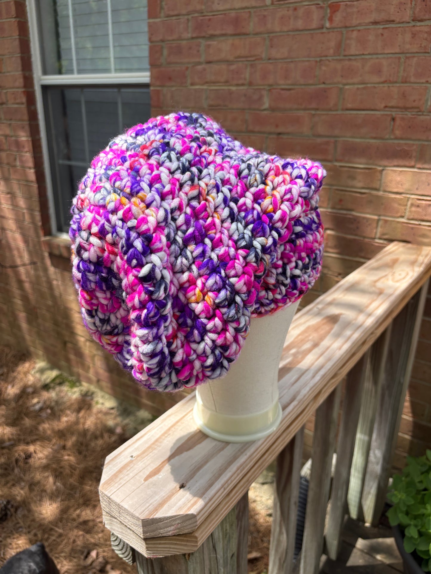 Moss Large Chunky Slouchy Beanie