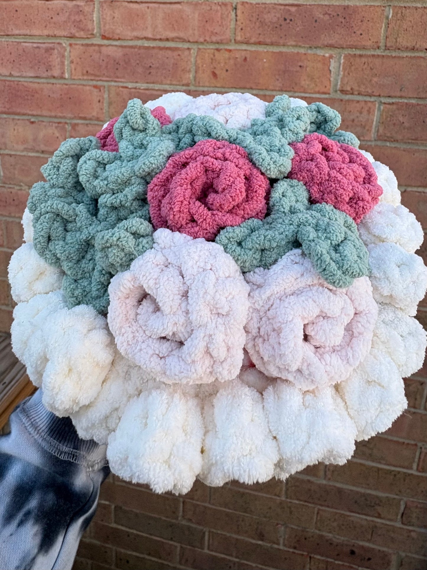 Be Mine Plushie Rose Bouquet