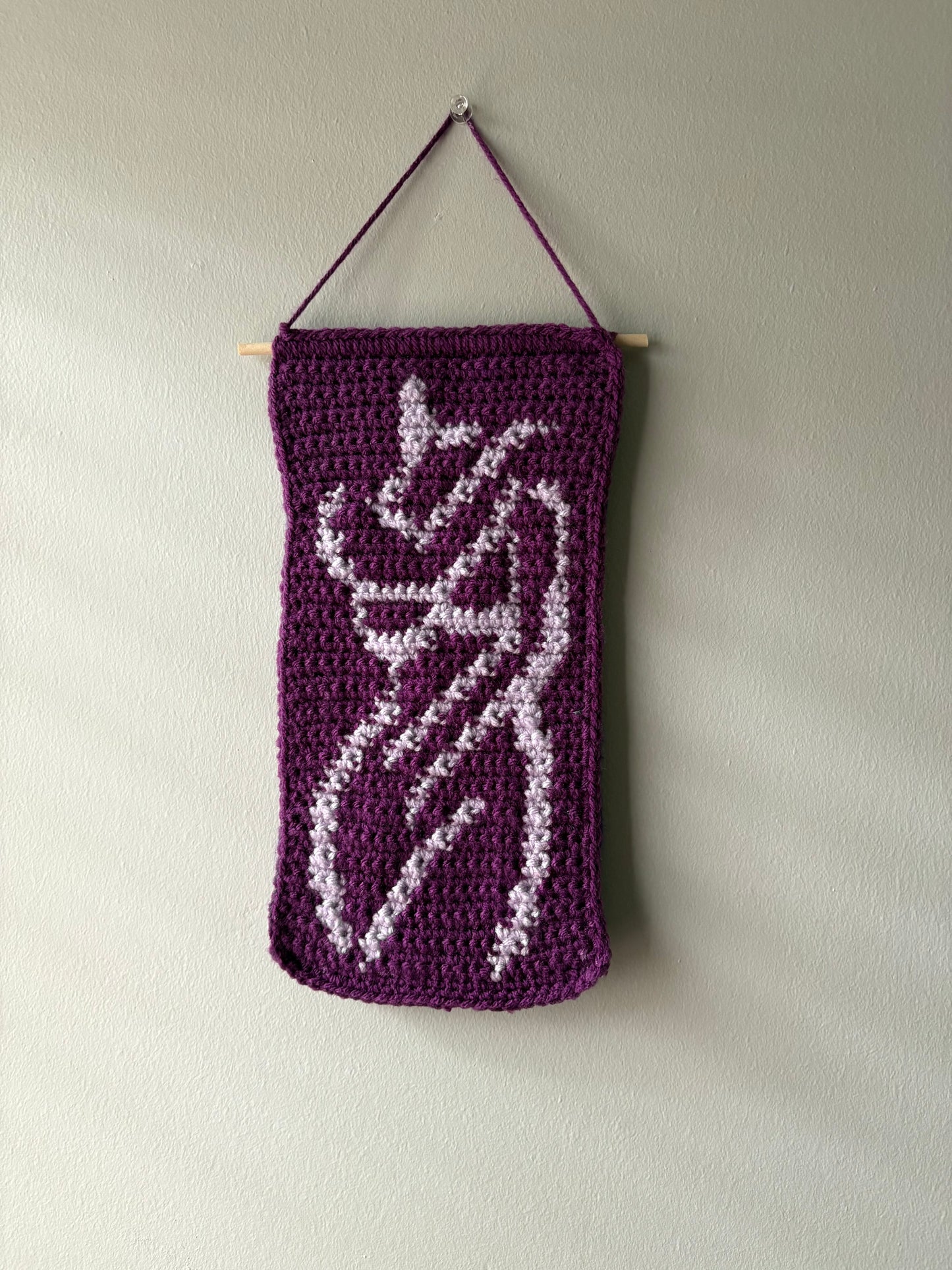 Lady Crochet Tapestry