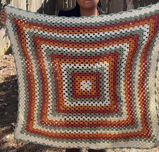 Retro Throw Blanket