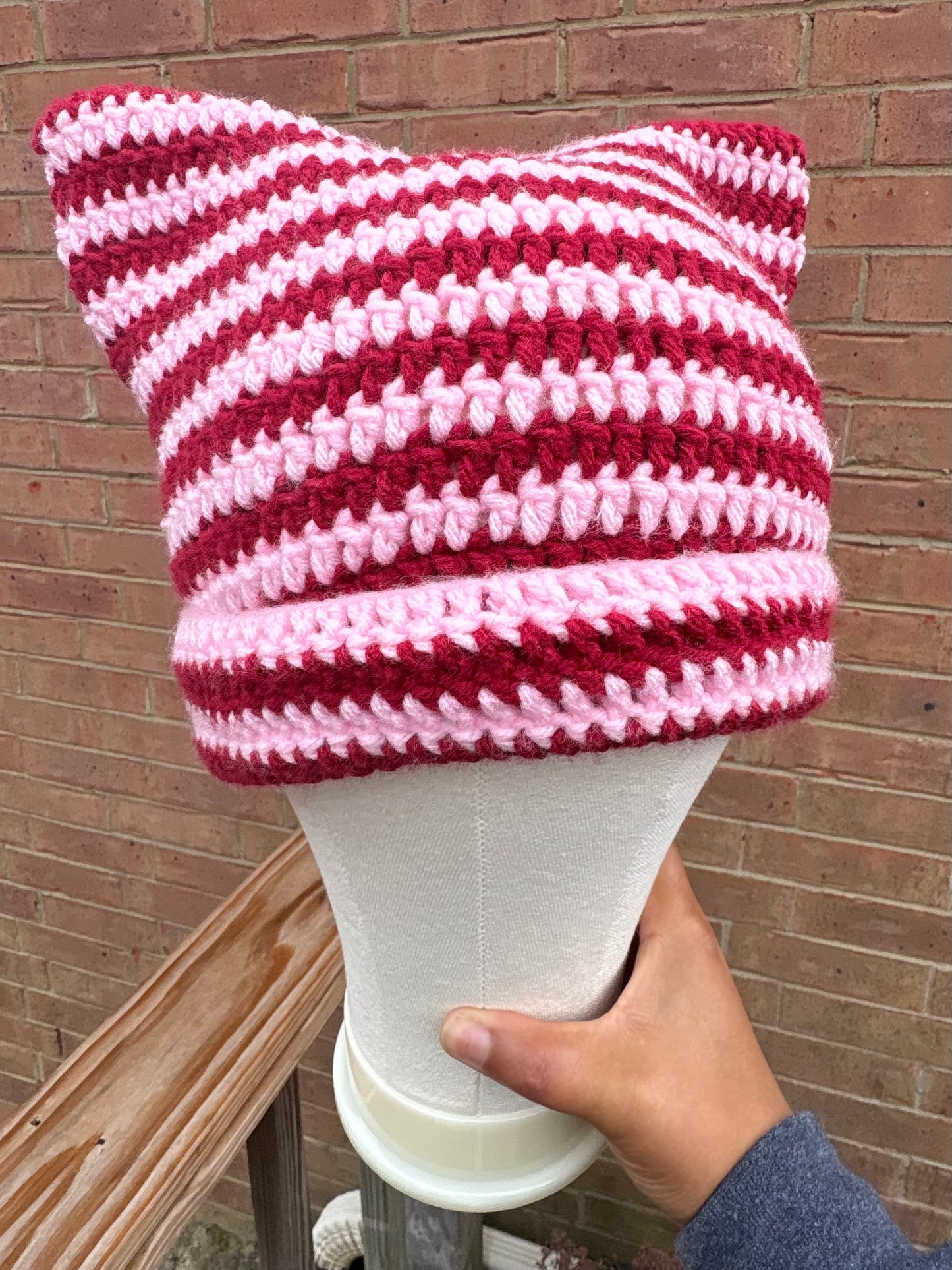 Valentine Cat Ear Beanie