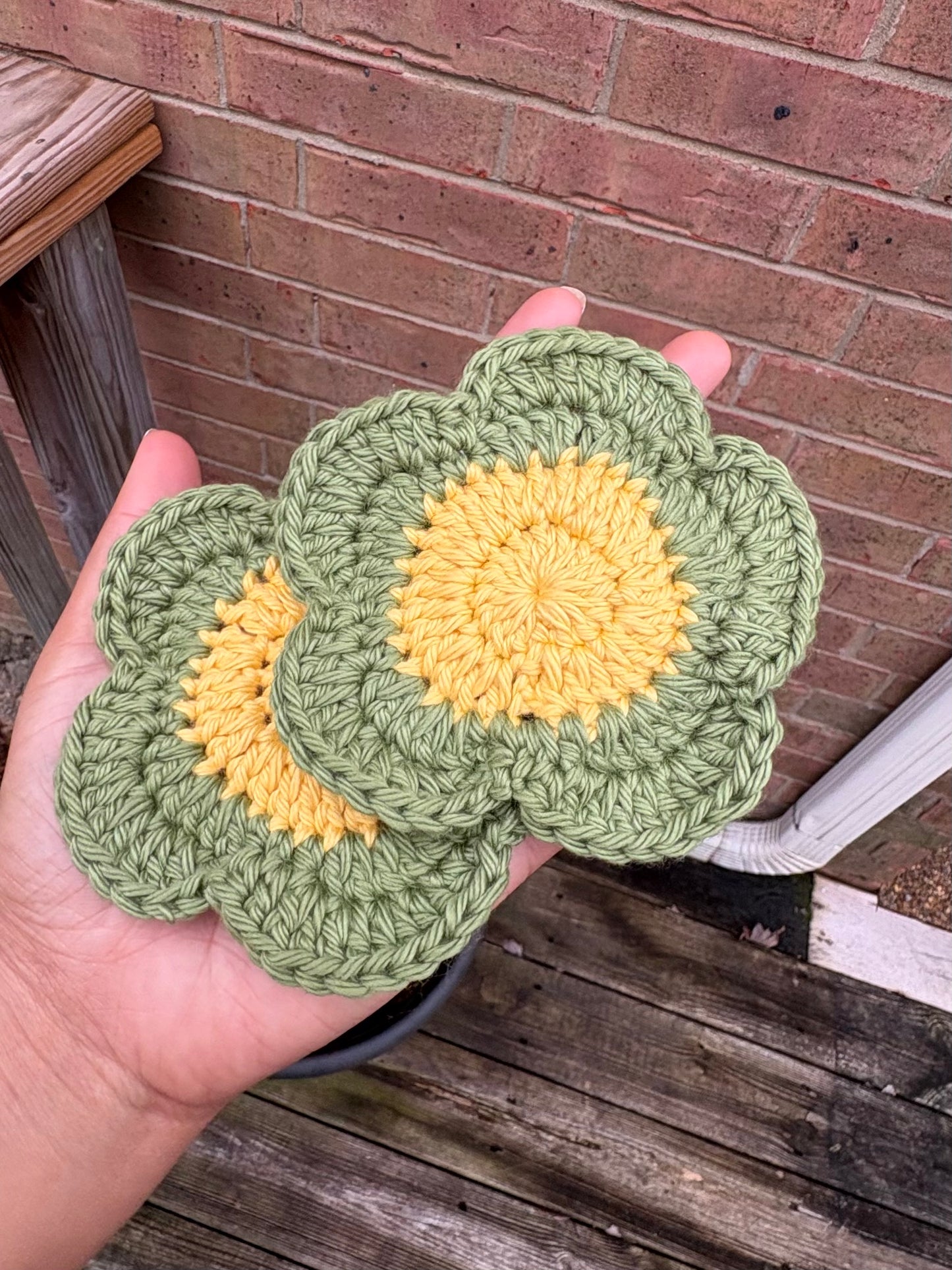 Daisy Flower Coaster