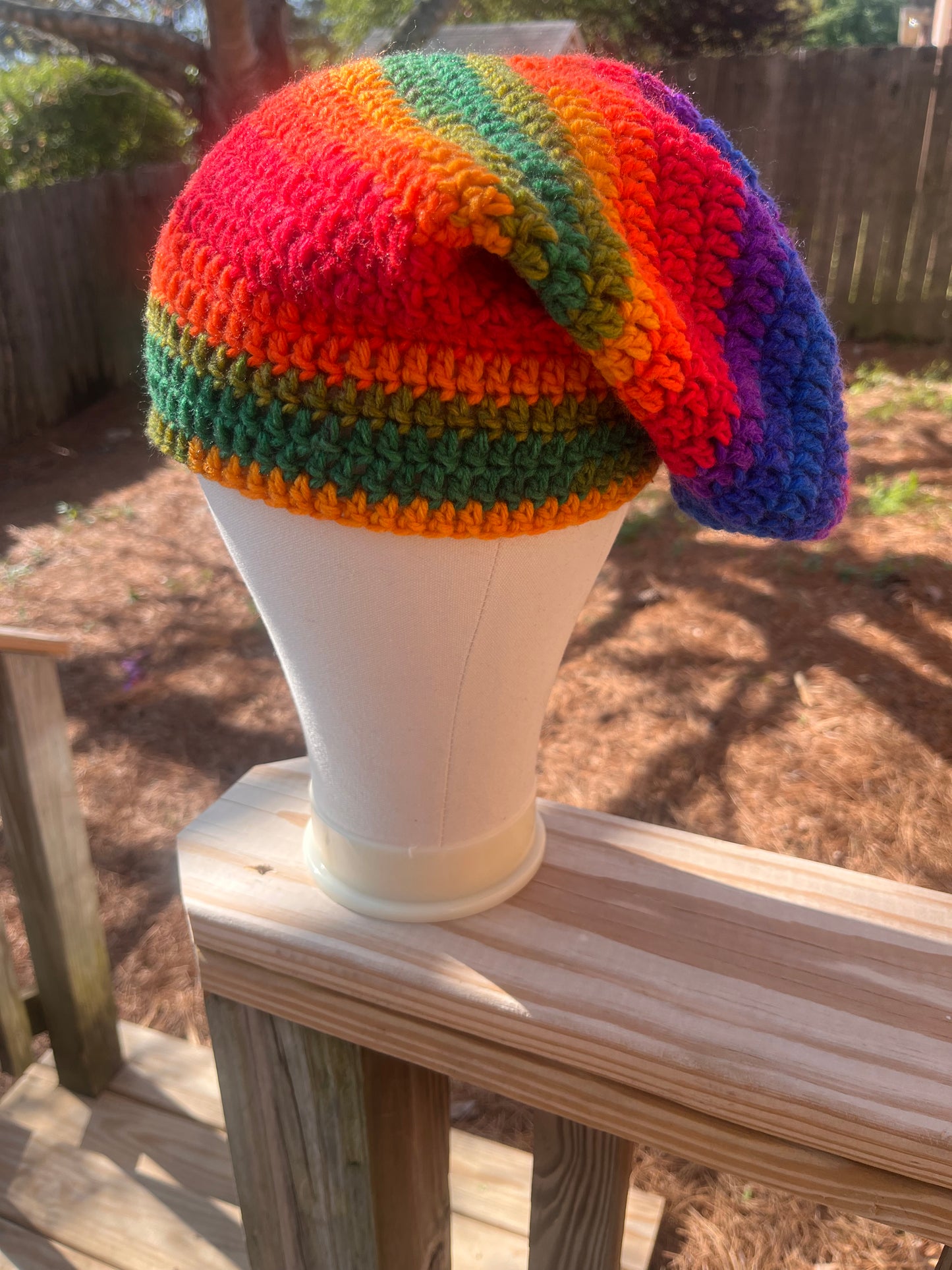 Tropical Large Slouchy Beanie