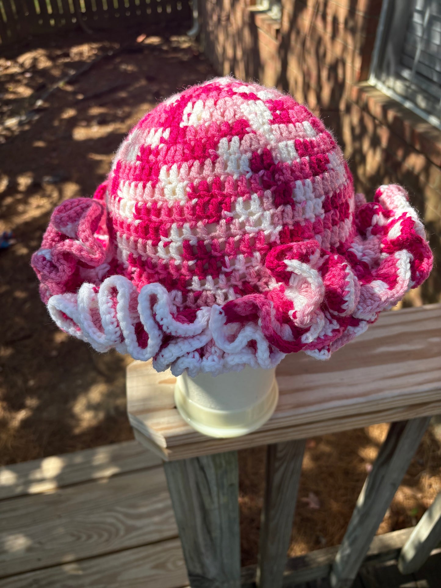 Candy Ruffle Hat