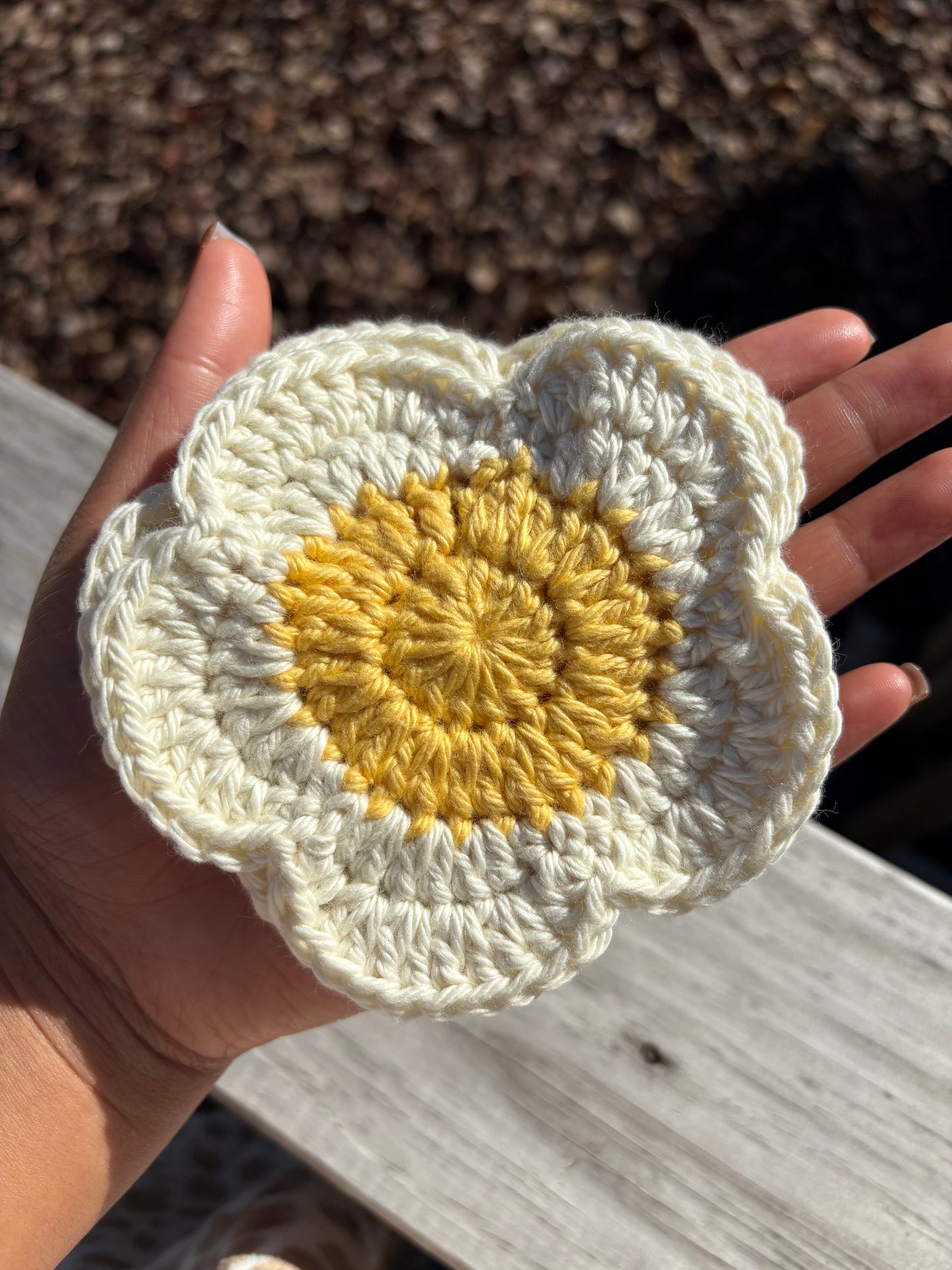 Custom Daisy Coaster