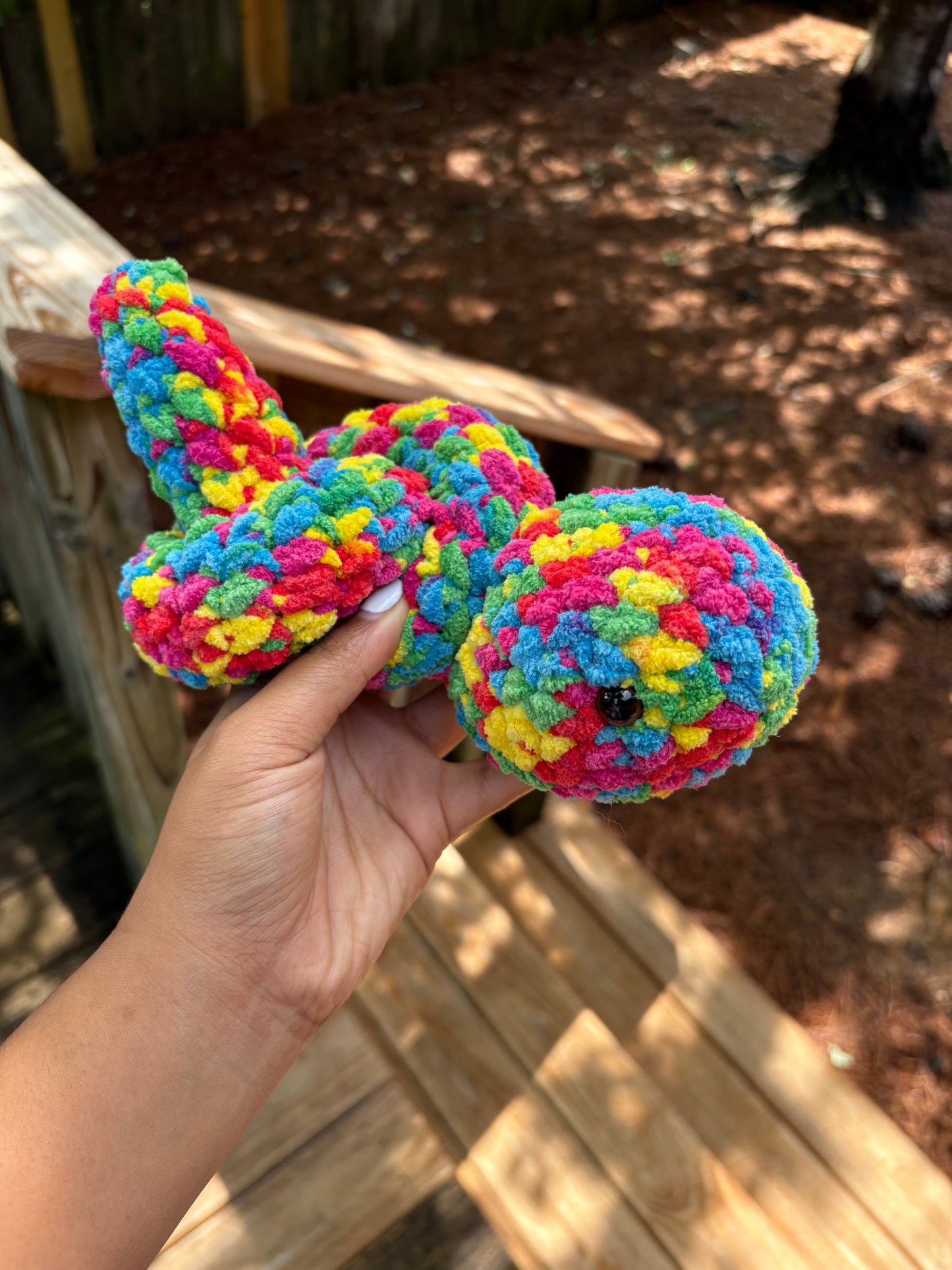 Rainbow Snake Plushie