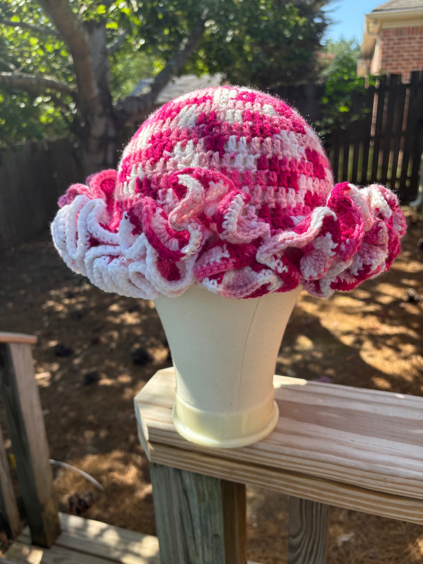 Candy Ruffle Hat