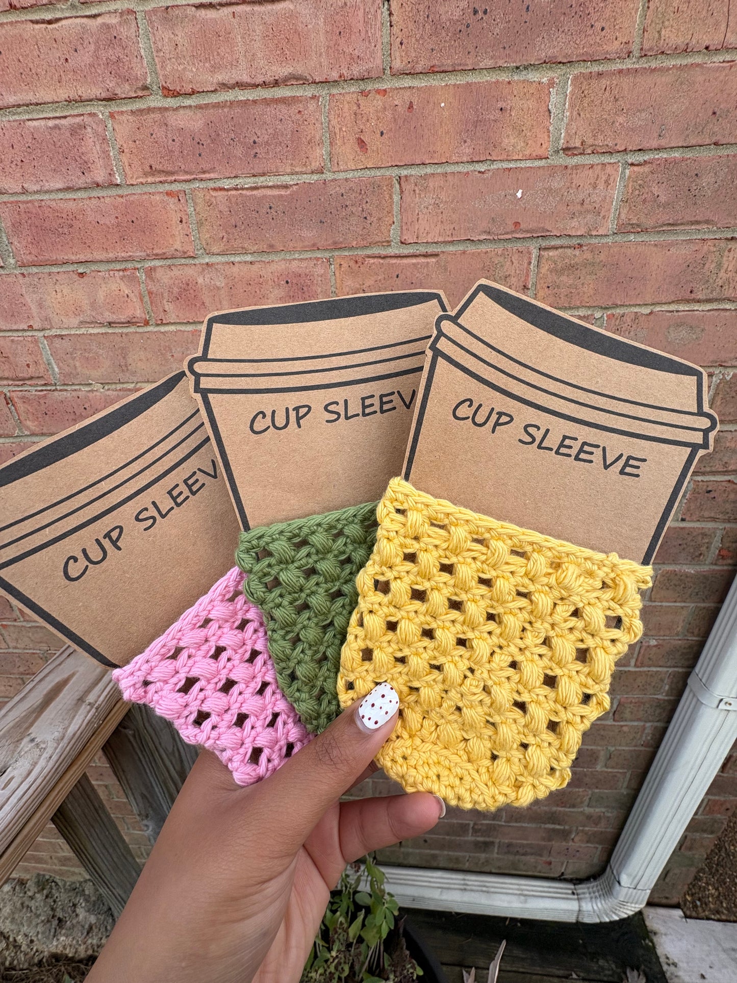 Custom Solid Color Cup Cozy