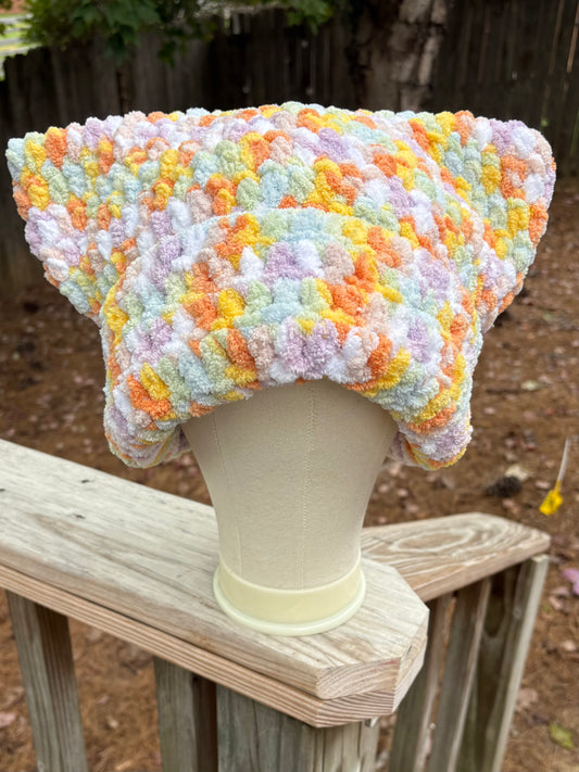 Bloom Cat Ear Chunky Beanie