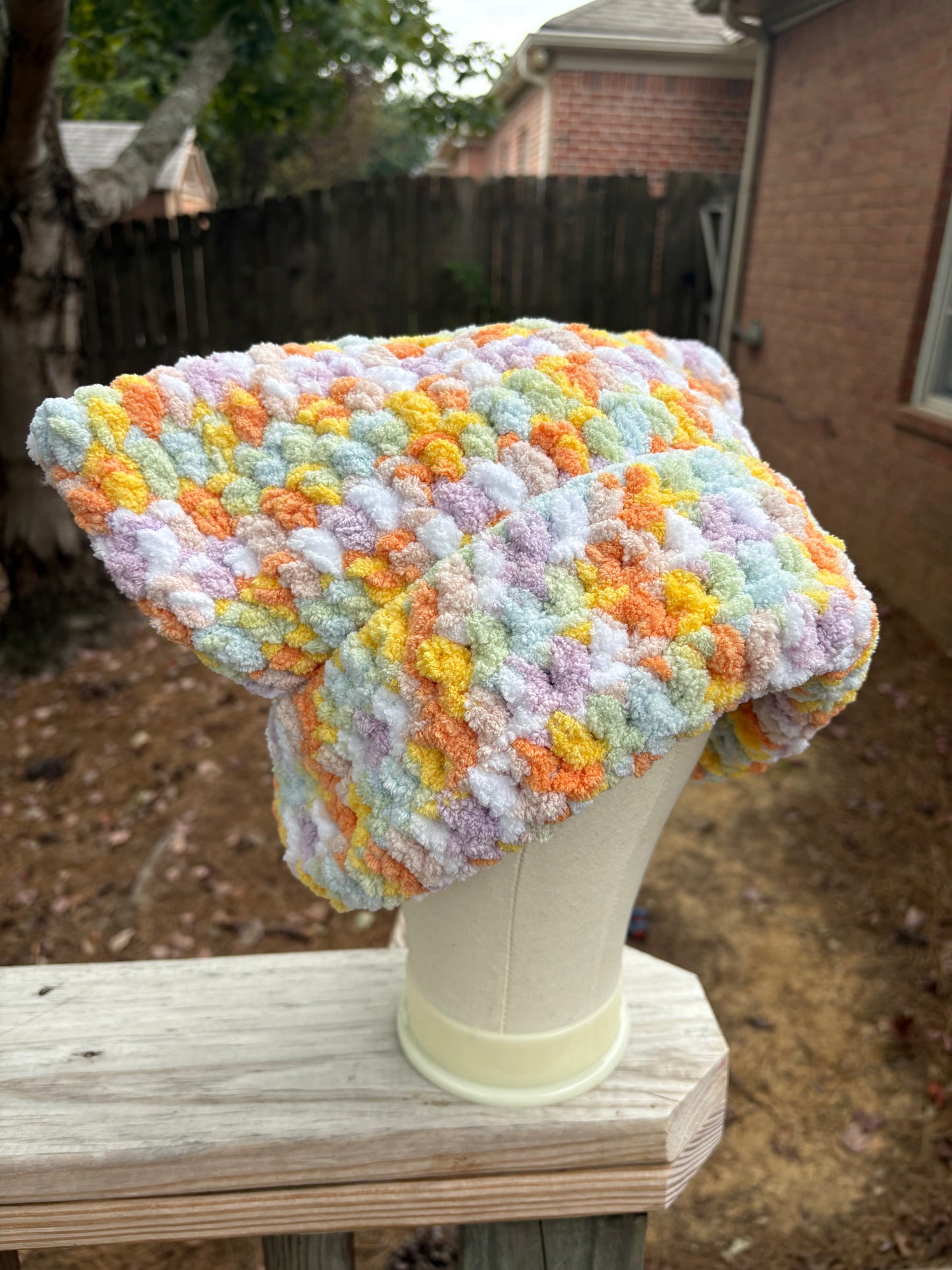 Bloom Cat Ear Chunky Beanie